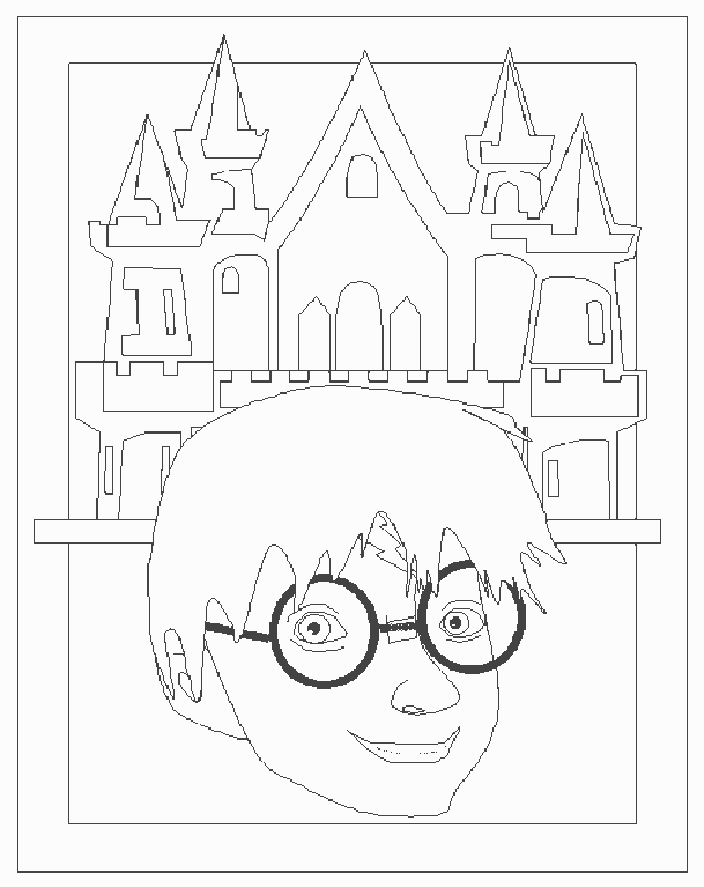 Harry Potter Coloring Pages 69 | Free Printable Coloring Pages 