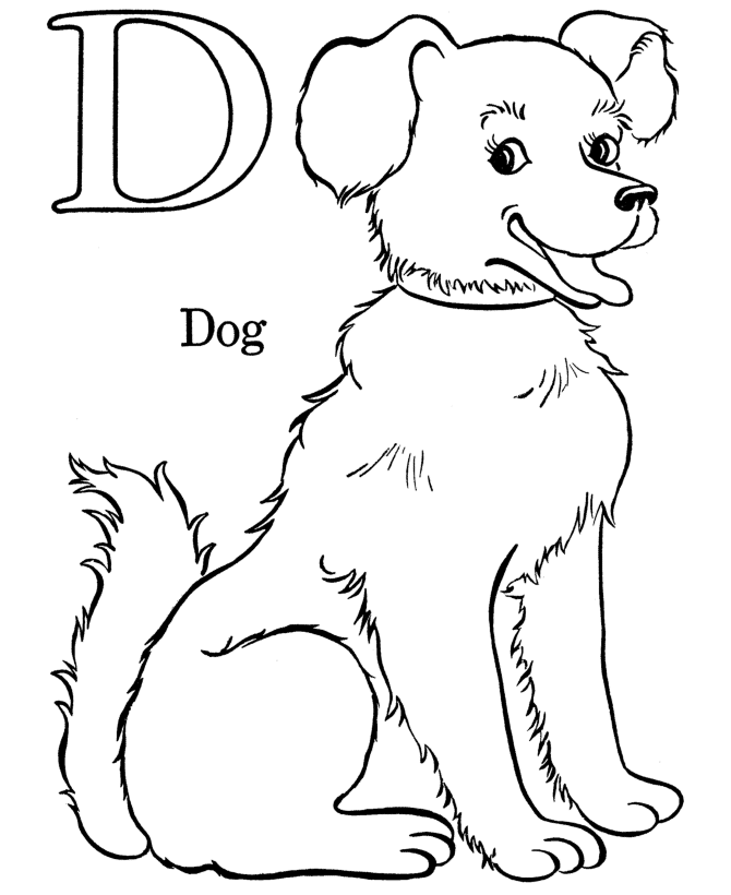 free printable Alphabet Coloring pages | Kiddo Stuff