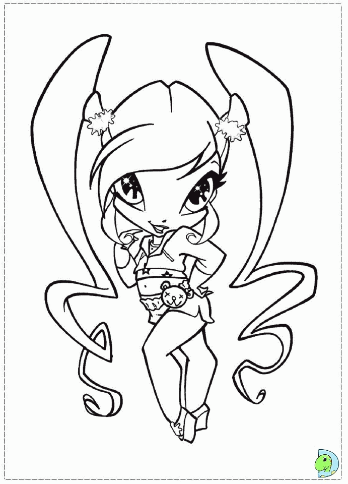 Pop Pixies Coloring Page - Coloring Home