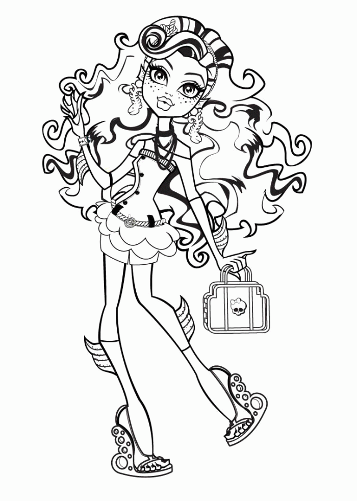 Lagoona Blue Coloring Pages - Coloring Home