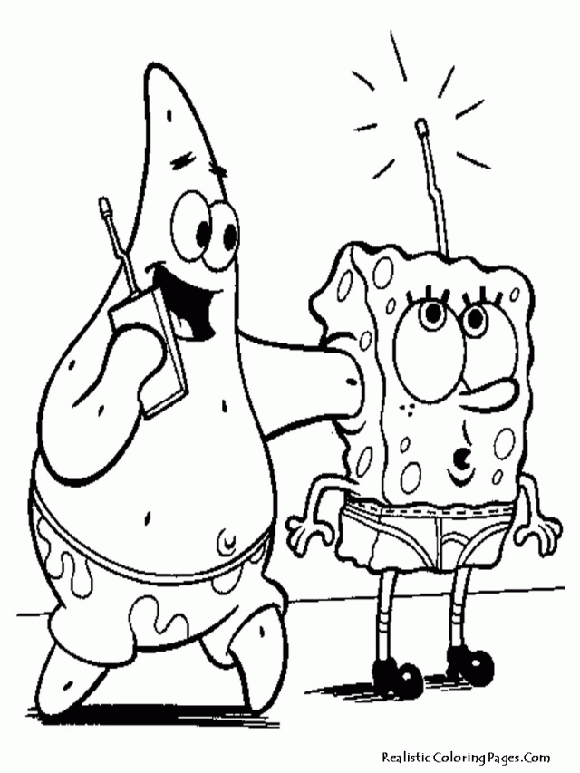 Simple Patrick Star With Sponge Bob Creativity | ViolasGallery.