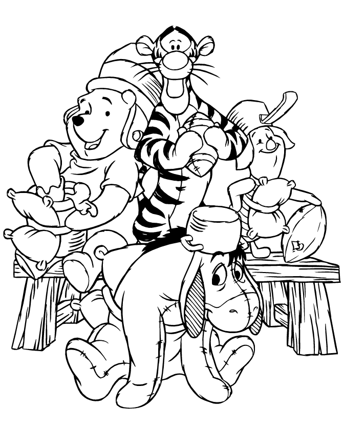 My Friends Tigger And Pooh Coloring Pages - Coloring Home