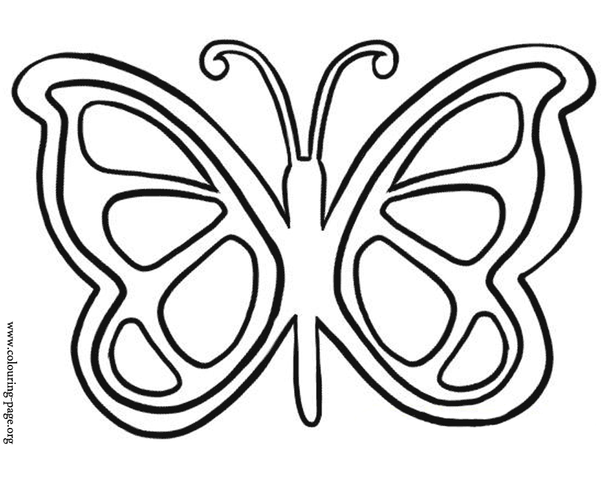 Butterfly Printable Coloring Pages | Coloring Pages