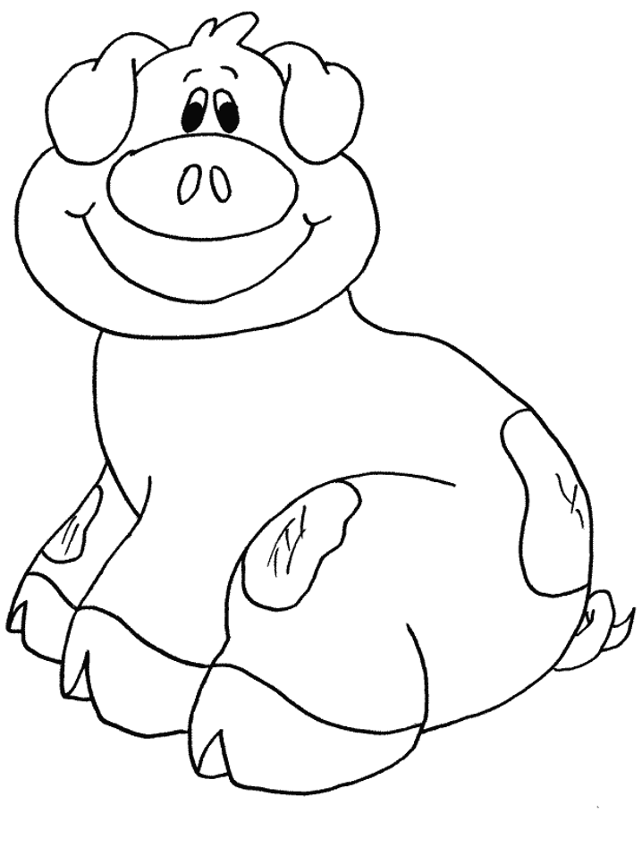 Coloring Pages Pig | Printable Coloring Pages