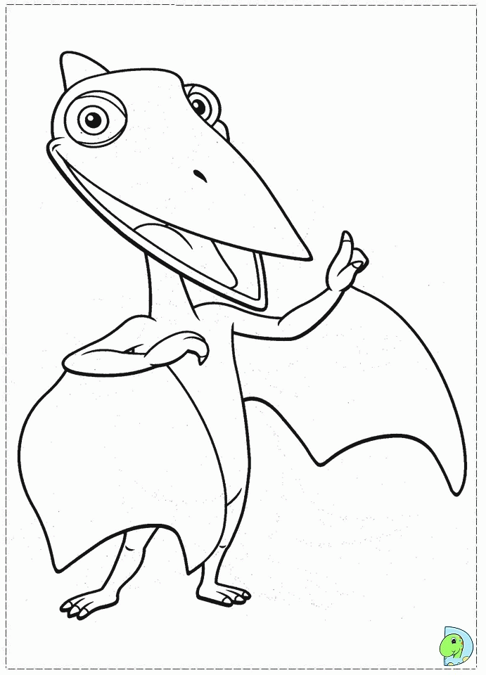 dinosaur train coloring page coloring home