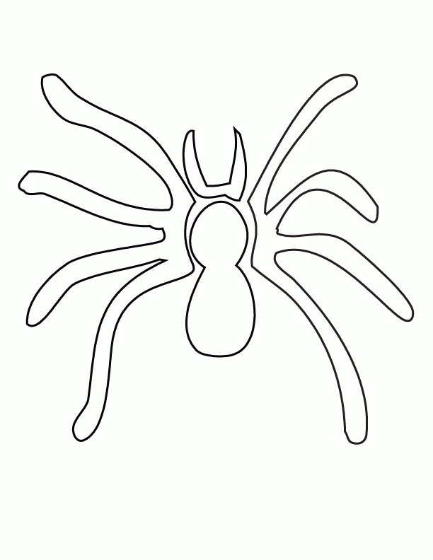 halloween spider Colouring Pages (page 3)