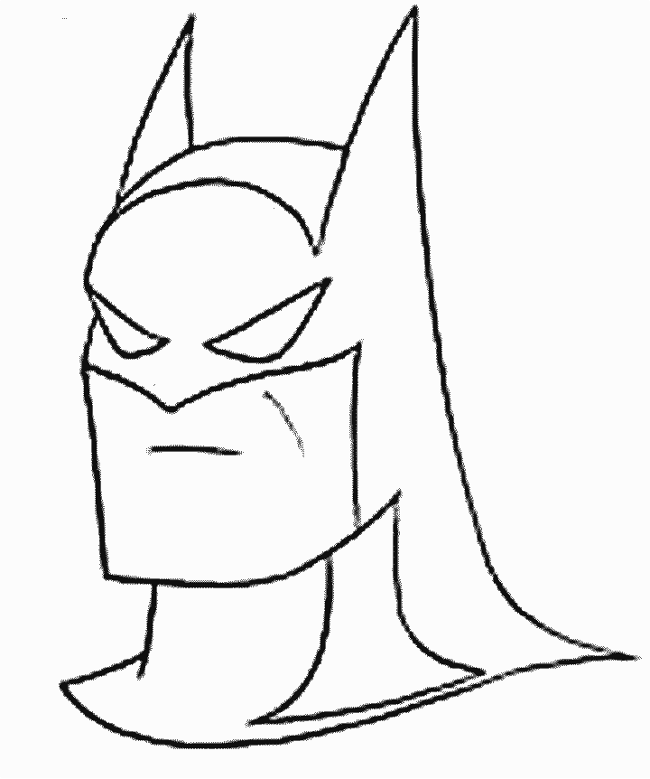 batman cartoon pictures Colouring Pages (page 3)