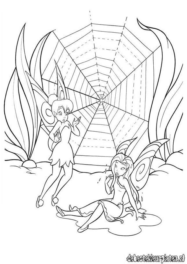 Tinkerbell2 - Printable coloring pages