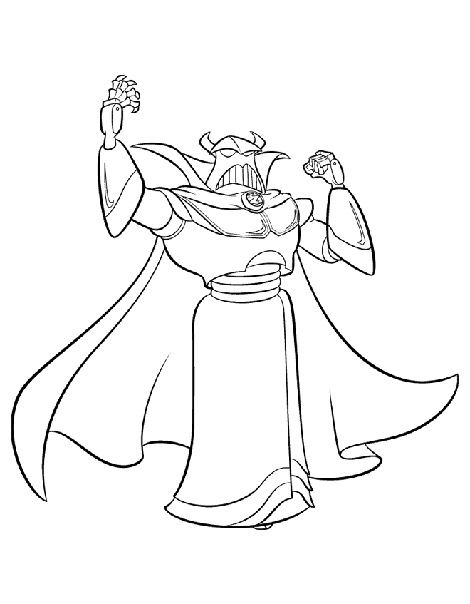 Zurg Coloring Pages - Coloring Home