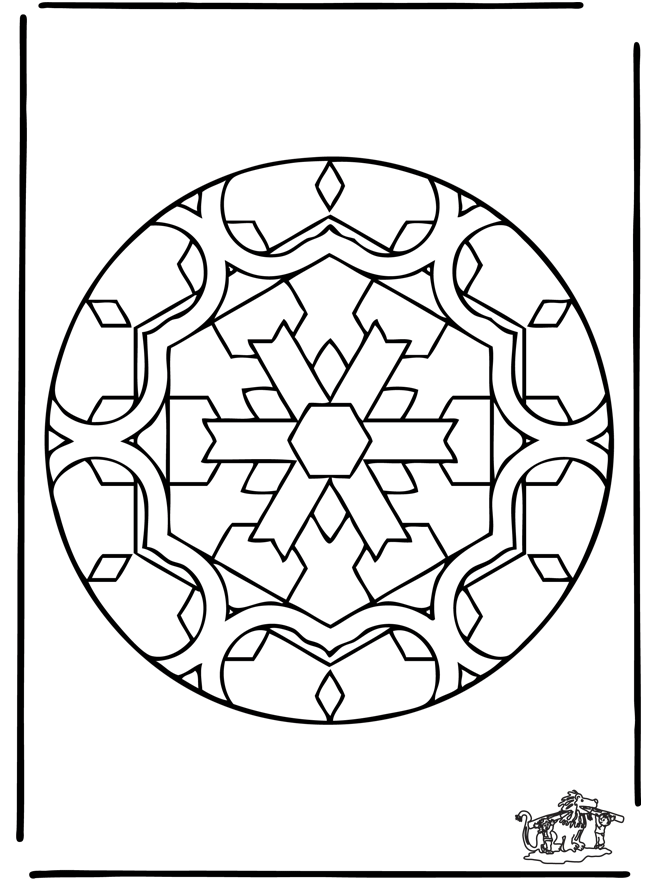Mandala Coloring Pages Free 8 | Free Printable Coloring Pages