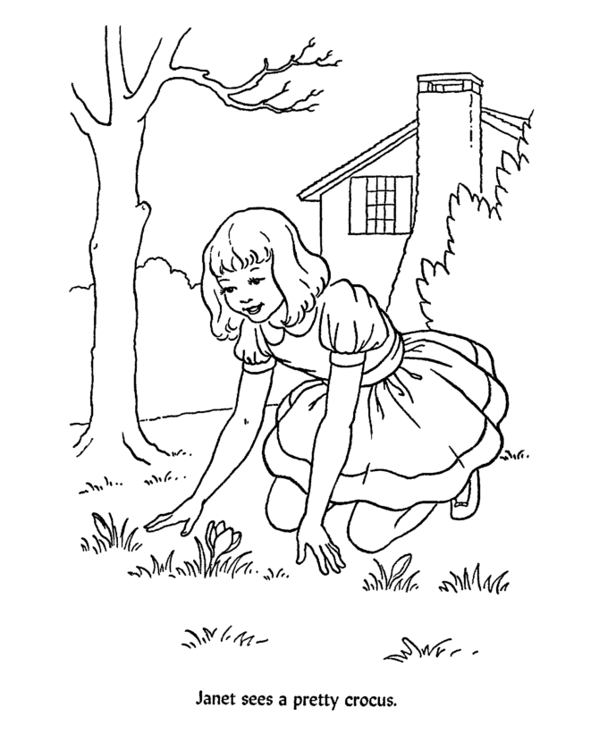Bibble Lessons Girl on The Park Coloring Pages : New Coloring Pages