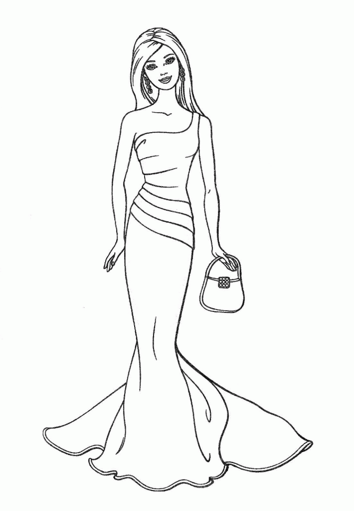 cute BARBIE COLORING PAGES | Coloring Pages