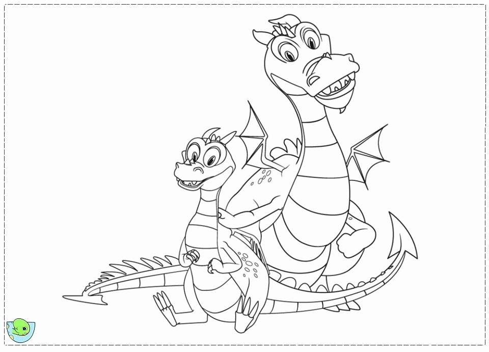 Mike the Knight Coloring page
