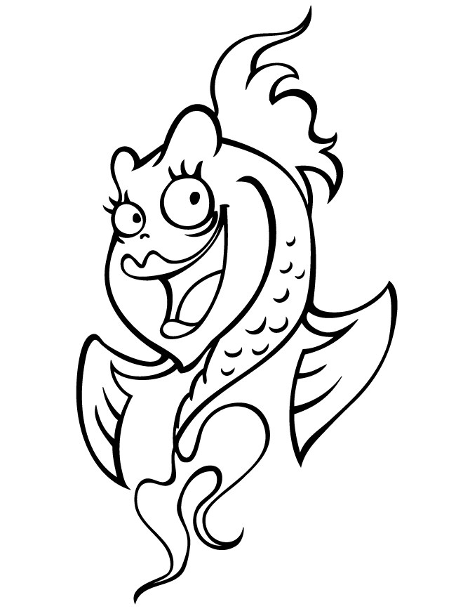 Exotic Fish Coloring Pages : Tropical Fish Coloring Pages | Clipart