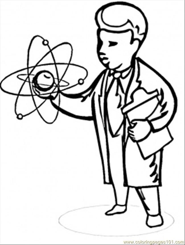 Download Mad Scientist Coloring Pages - Coloring Home