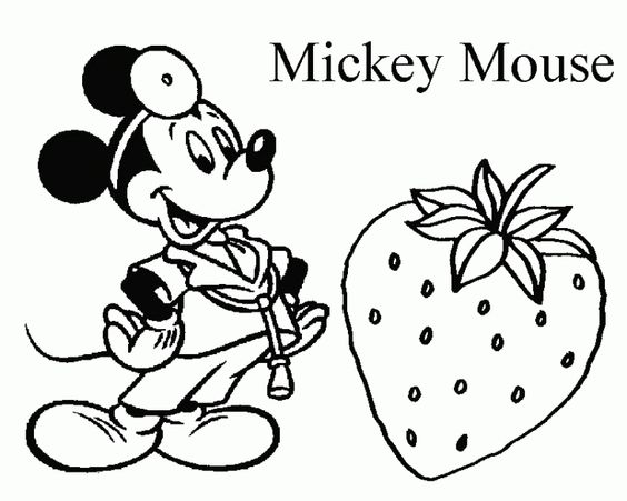 mickey mouse coloring pages : Printable Coloring Sheet ~ Anbu 