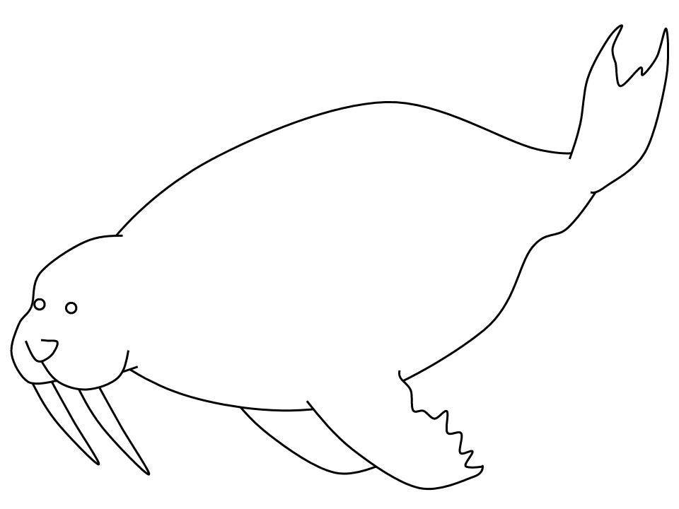 Inuit Walrus Countries Coloring Pages & Coloring Book