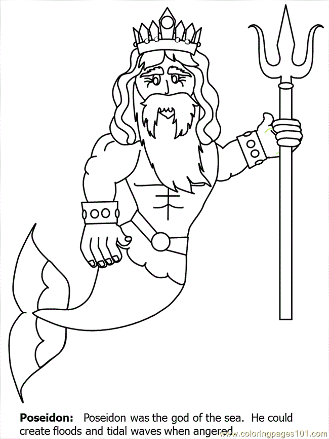 the greek mythology coloring pages warrior gif