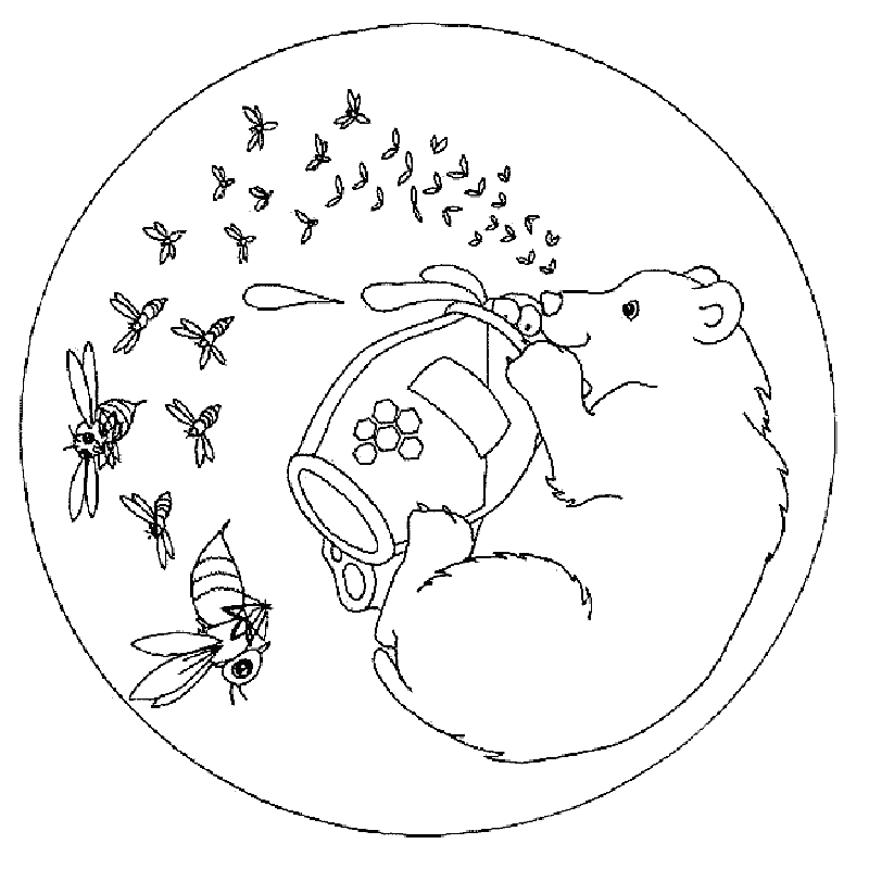 Mandala animal Coloring Pages 23 | Free Printable Coloring Pages 