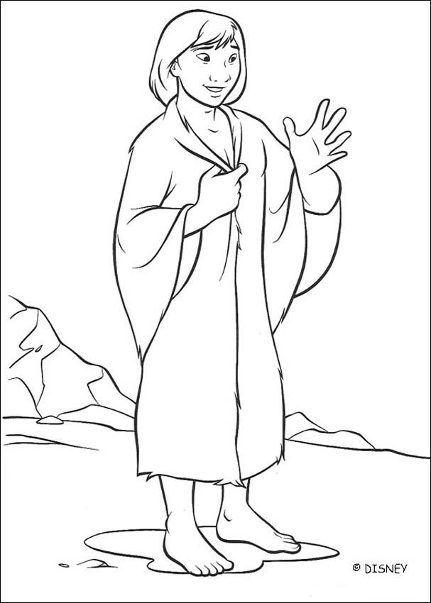 Brother Bear coloring book pages - Brother Bear 32