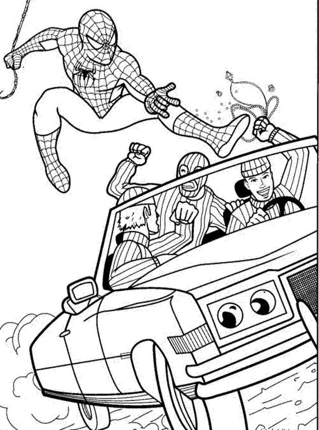 Spiderman picture To color Online | children coloring pages 