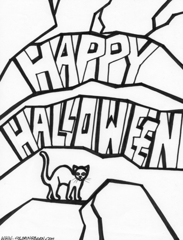 Halloween Coloring Pages Free Printable Coloring Pages 250953 