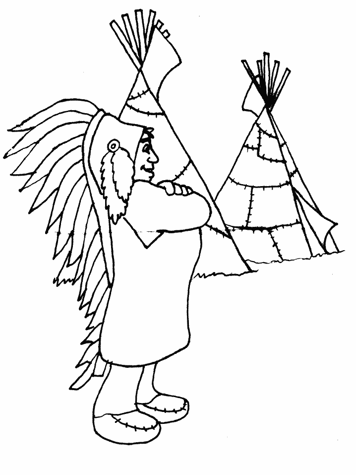 Natives coloring pages | Coloring-