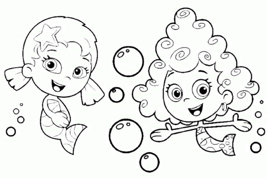 Bubble Guppies Coloring Pages 184 | Free Printable Coloring Pages