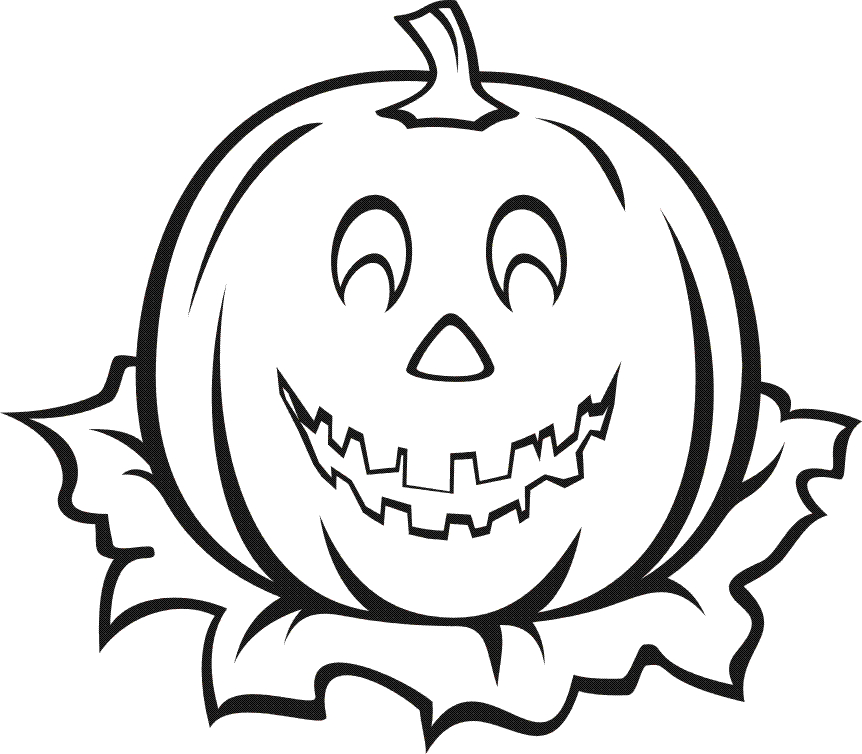 Free Coloring Pages For Kids: Coloring Halloween