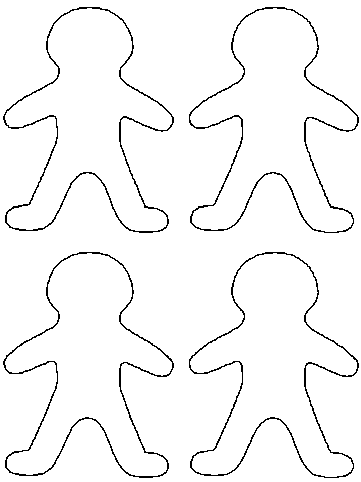 gingerbread Colouring Pages (page 2)