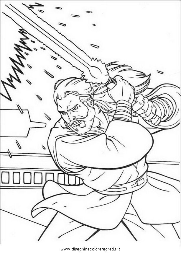 obi wan kenobifs 3 Colouring Pages (page 2)