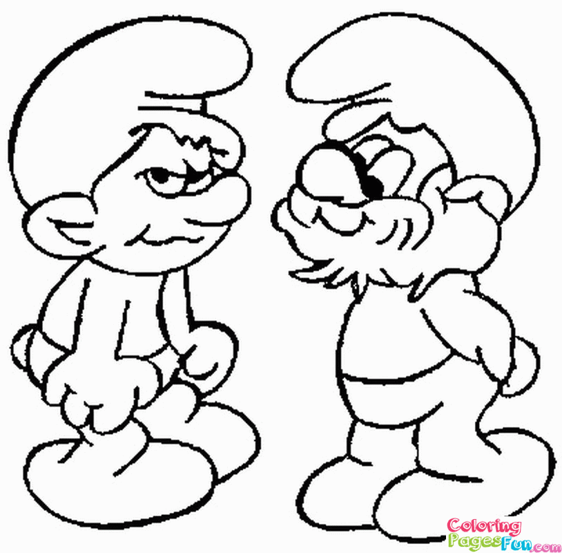 The Smurfs Coloring Pages 54 | Free Printable Coloring Pages 