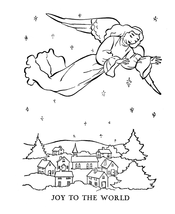 christmas religious Colouring Pages (page 3)