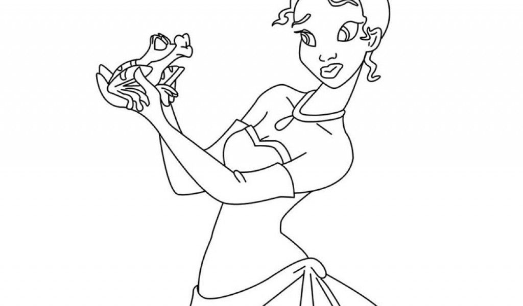 Princess and the Frog Coloring PageTaiwanhydrogen.org | Free to 