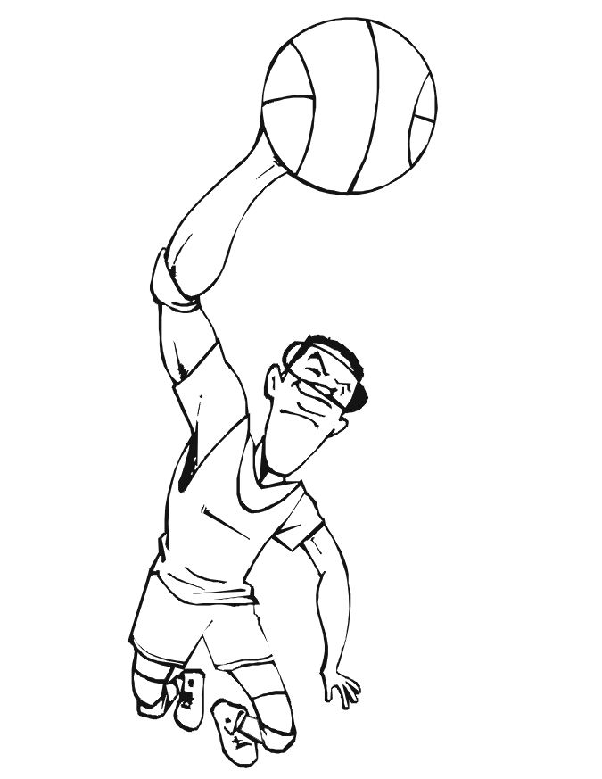 Basketball Coloring Pages | Animal Coloring Pages | Kids Coloring 