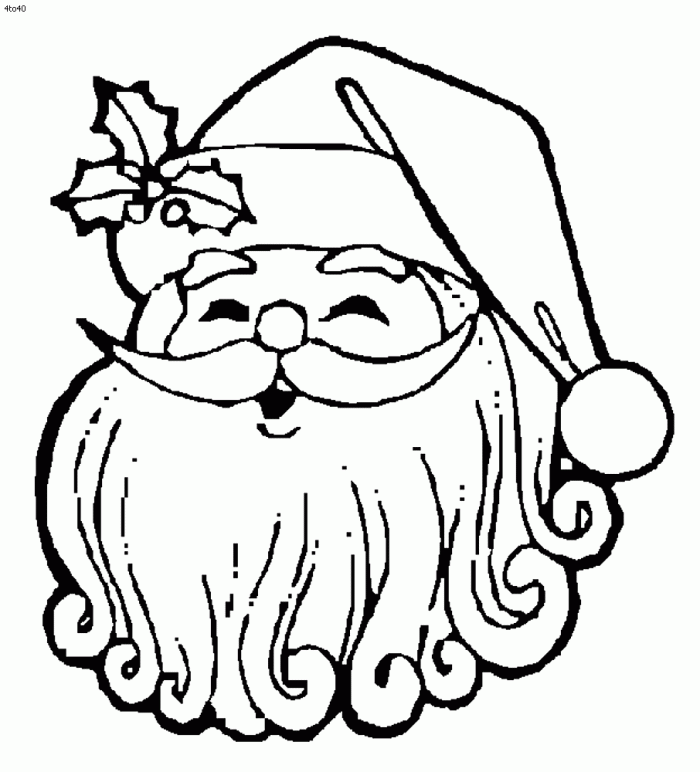 Animal Christmas Coloring Pages
