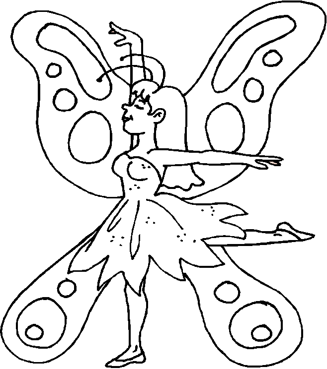 gic fairy Colouring Pages (page 3)