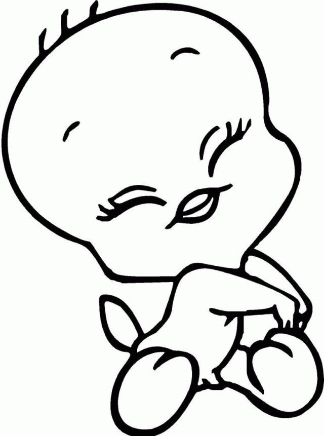 Free Tweety Bird Coloring Pages Wallpaper | ViolasGallery. - Coloring Home