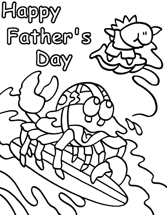Fathers Day Coloring Pages (23) | Coloring Kids