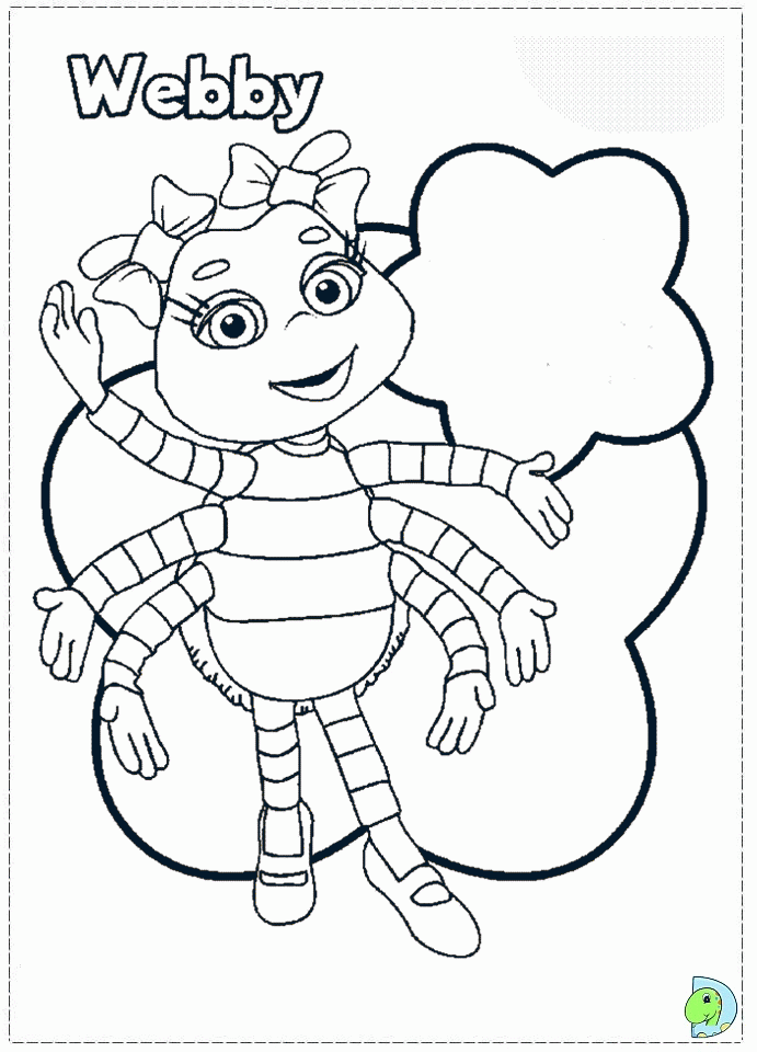 TOTS TV Colouring Pages