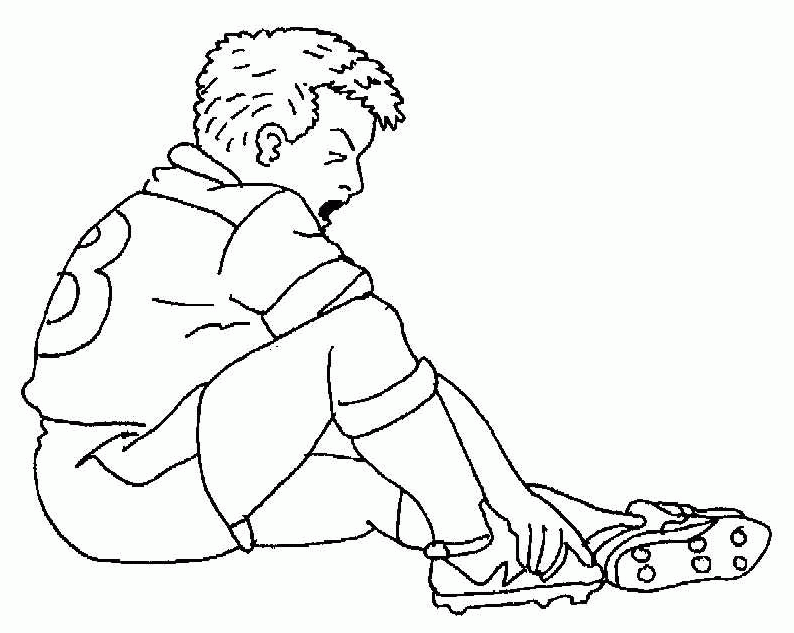 Coloring Page - Football coloring pages 18
