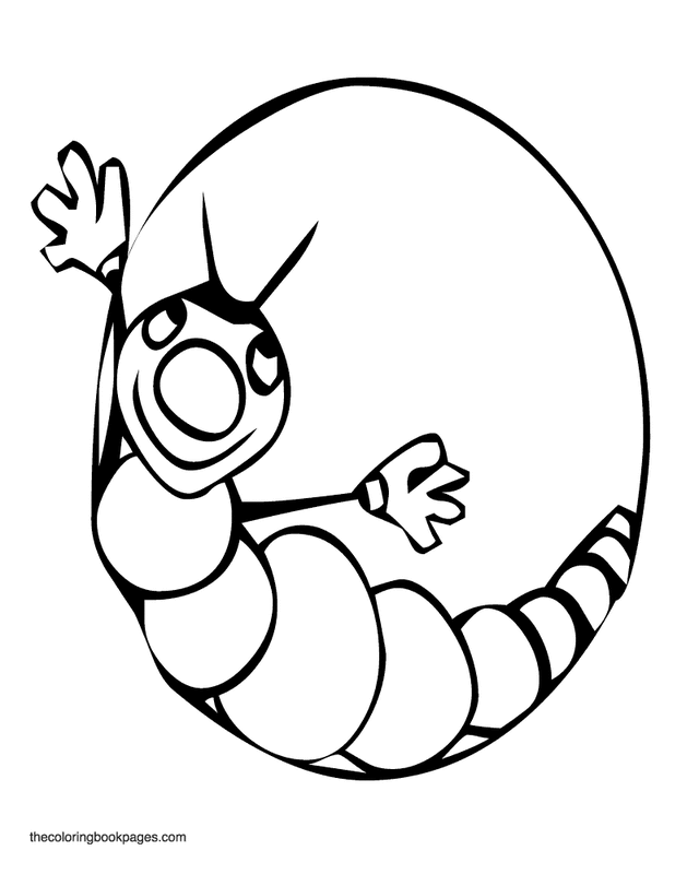 Hungry Caterpillar Coloring Pages 255 | Free Printable Coloring Pages