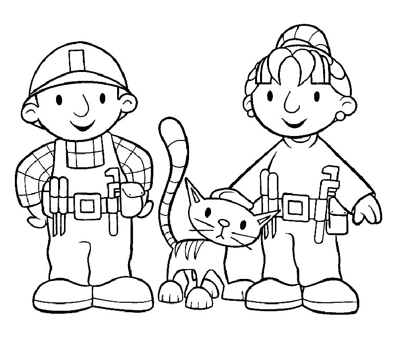 Bob the Builder Coloring Pages 7 | Free Printable Coloring Pages 