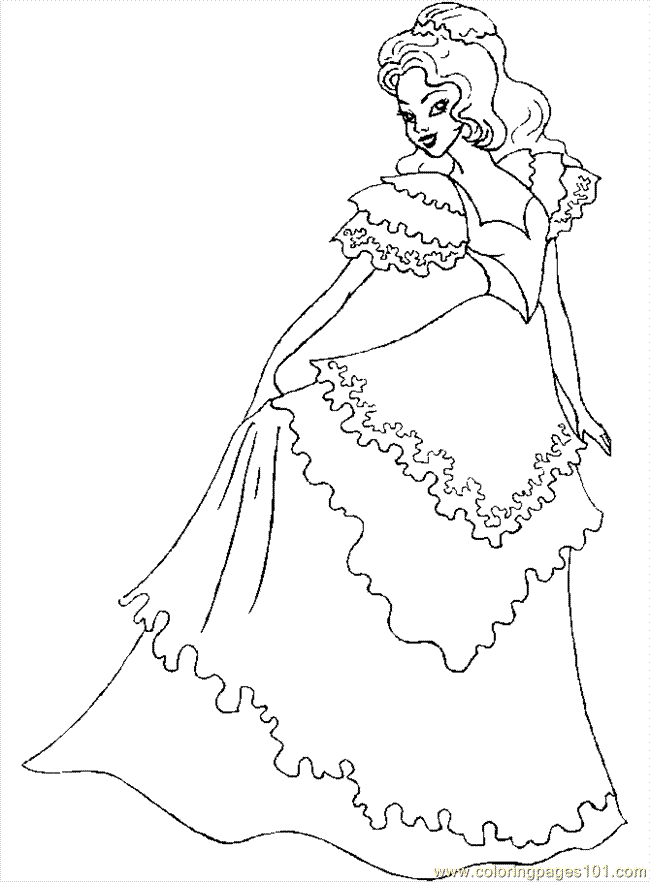 Coloring Pages Kings And Queens 012 (Cartoons > Others) - free 
