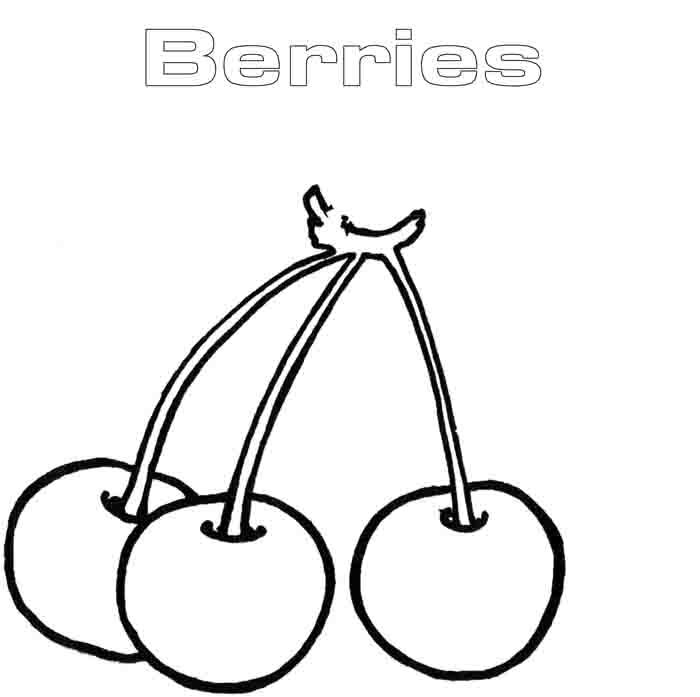 Printable Fruit Coloring Pages - Coloring Home
