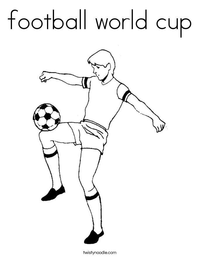 football world cup Coloring Pages for kids | Coloring Pages