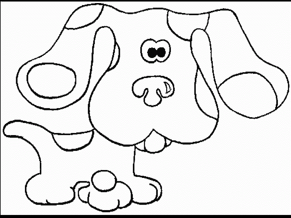 Blue Coloring Page - Coloring Home