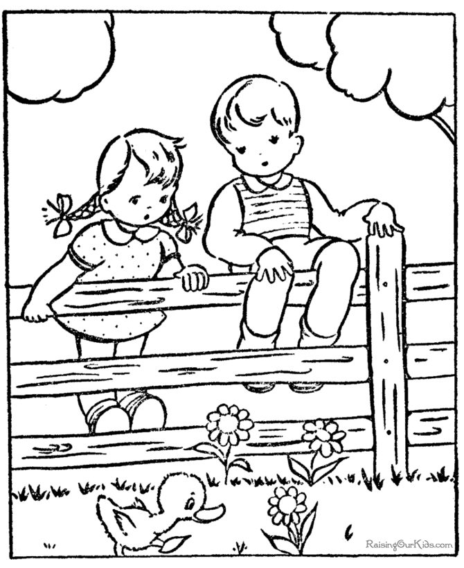 help children Colouring Pages (page 2)