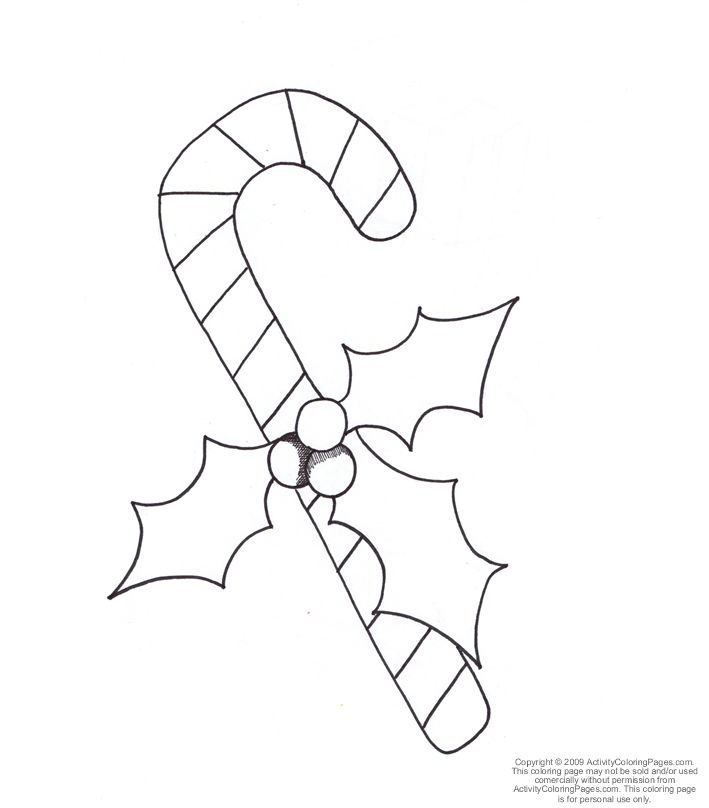 Peppermint Candy Coloring Page - Coloring Home