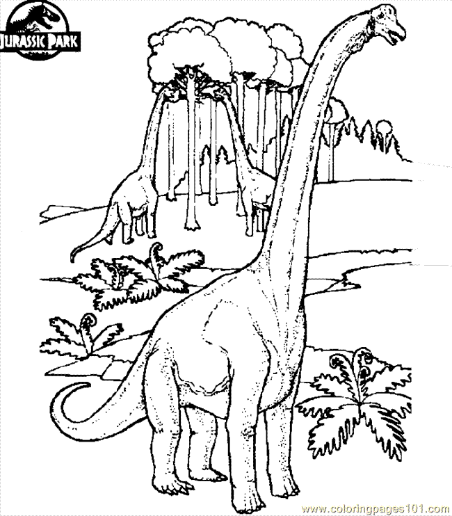 Coloring Pages Jurassic Park 006 (Cartoons > Others) - free 